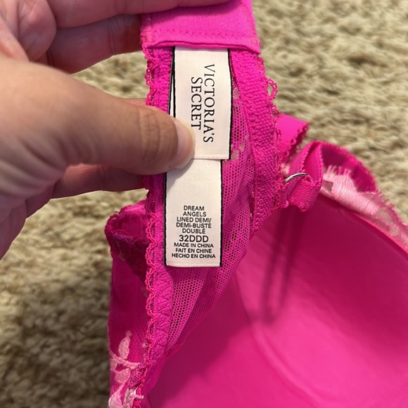 Victoria’s Secret Dream Angels Lined Demi/Demi-Buste - Picture 3 of 3